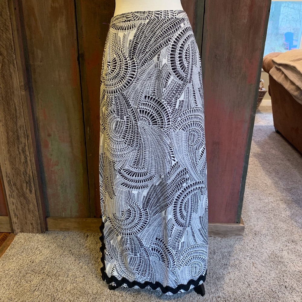 Vintage handmade long skirt